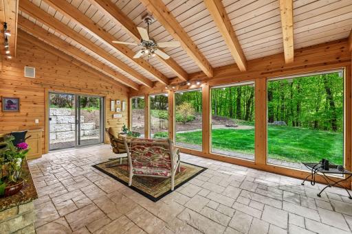 Four season porch views are ALWAYS fabulous!
