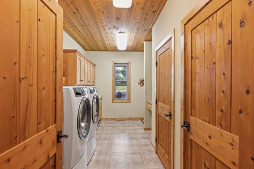 Ceramic tile, double closets, and top of the line Electrolux W&D included!