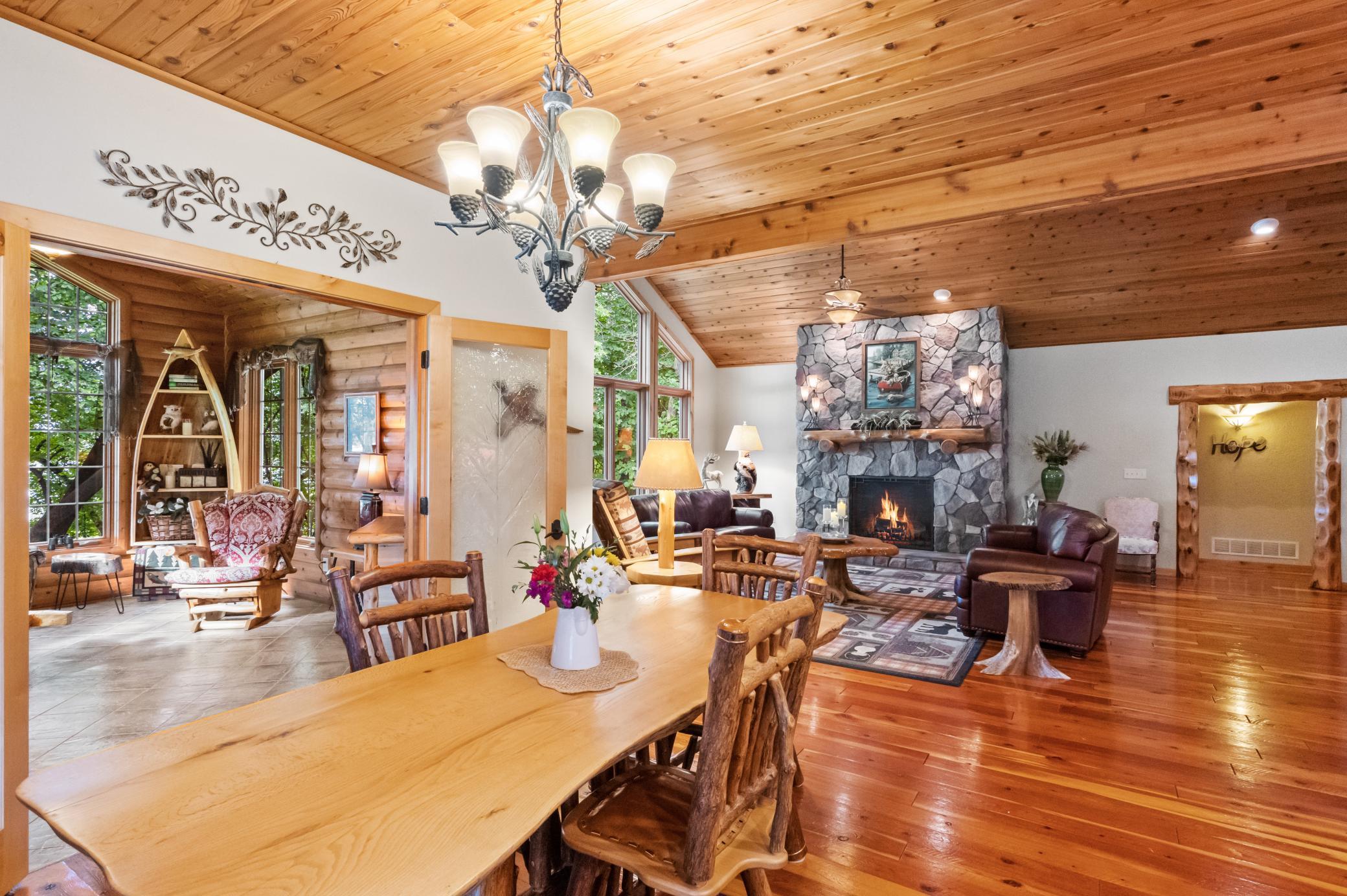 Open floor concept