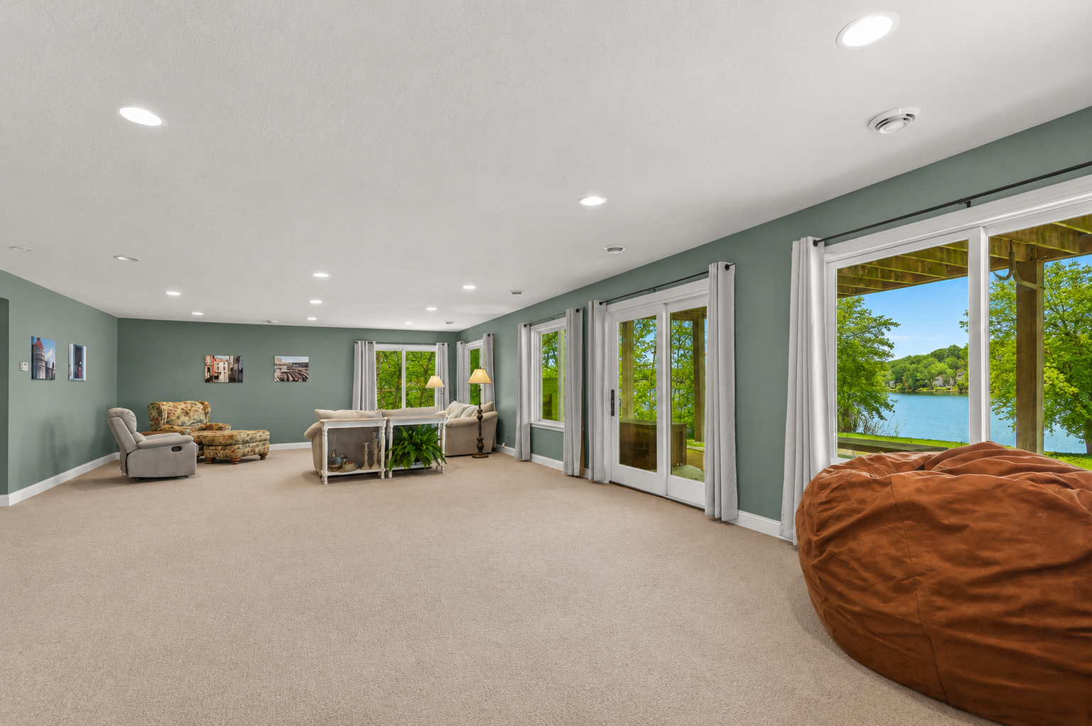 Floor to ceiling windows