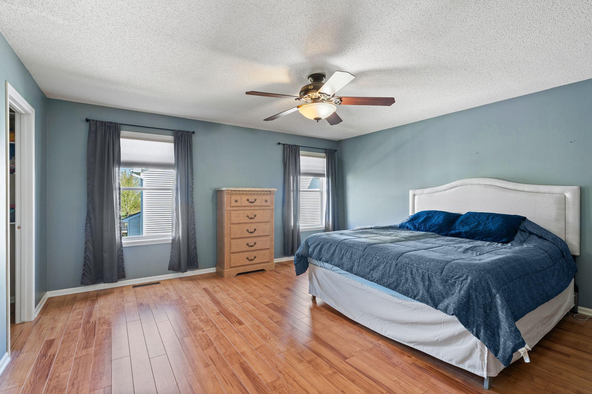 Large primary suite