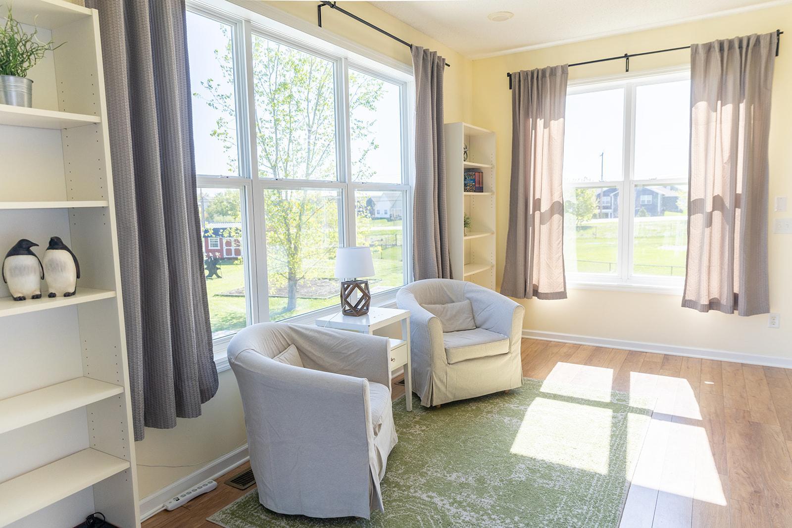 Lovely morning room.