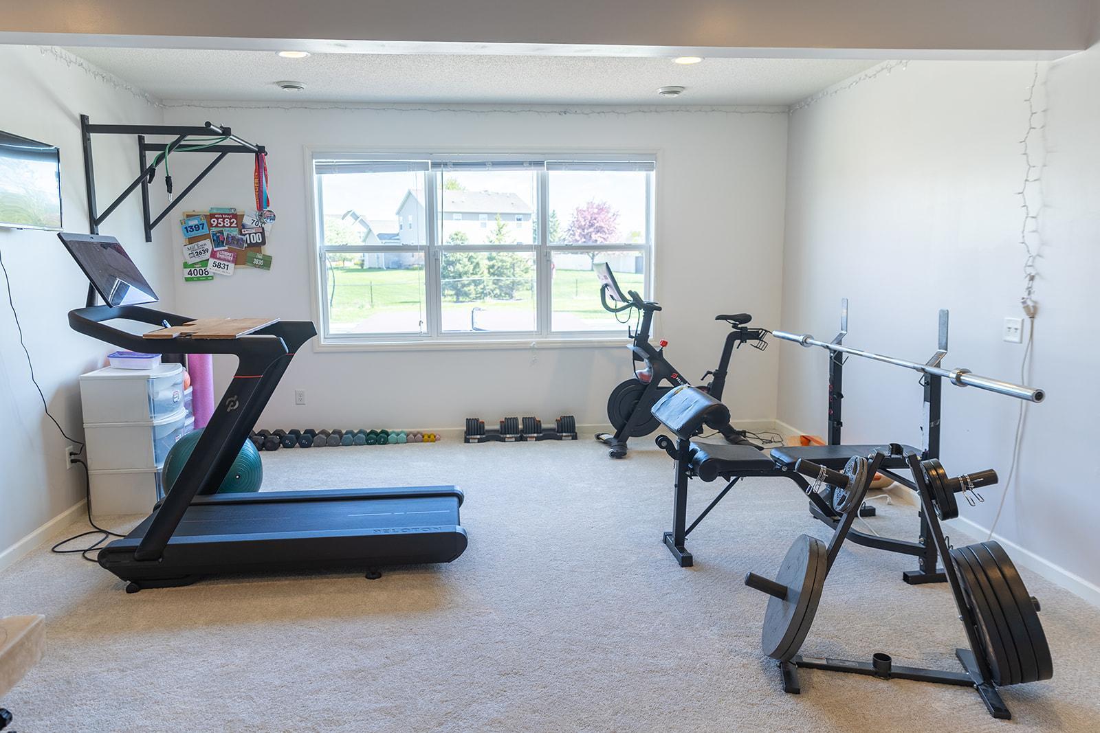 Workout space or play area?