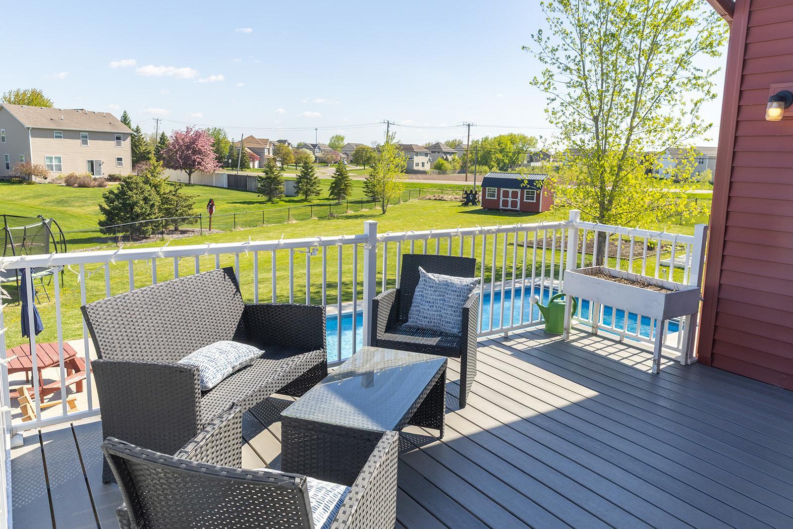 While you're here, take a peek at the deck.