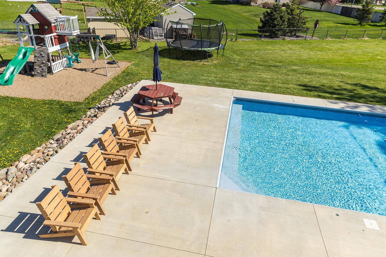 Enjoy resort-like amenities in your own back yard.