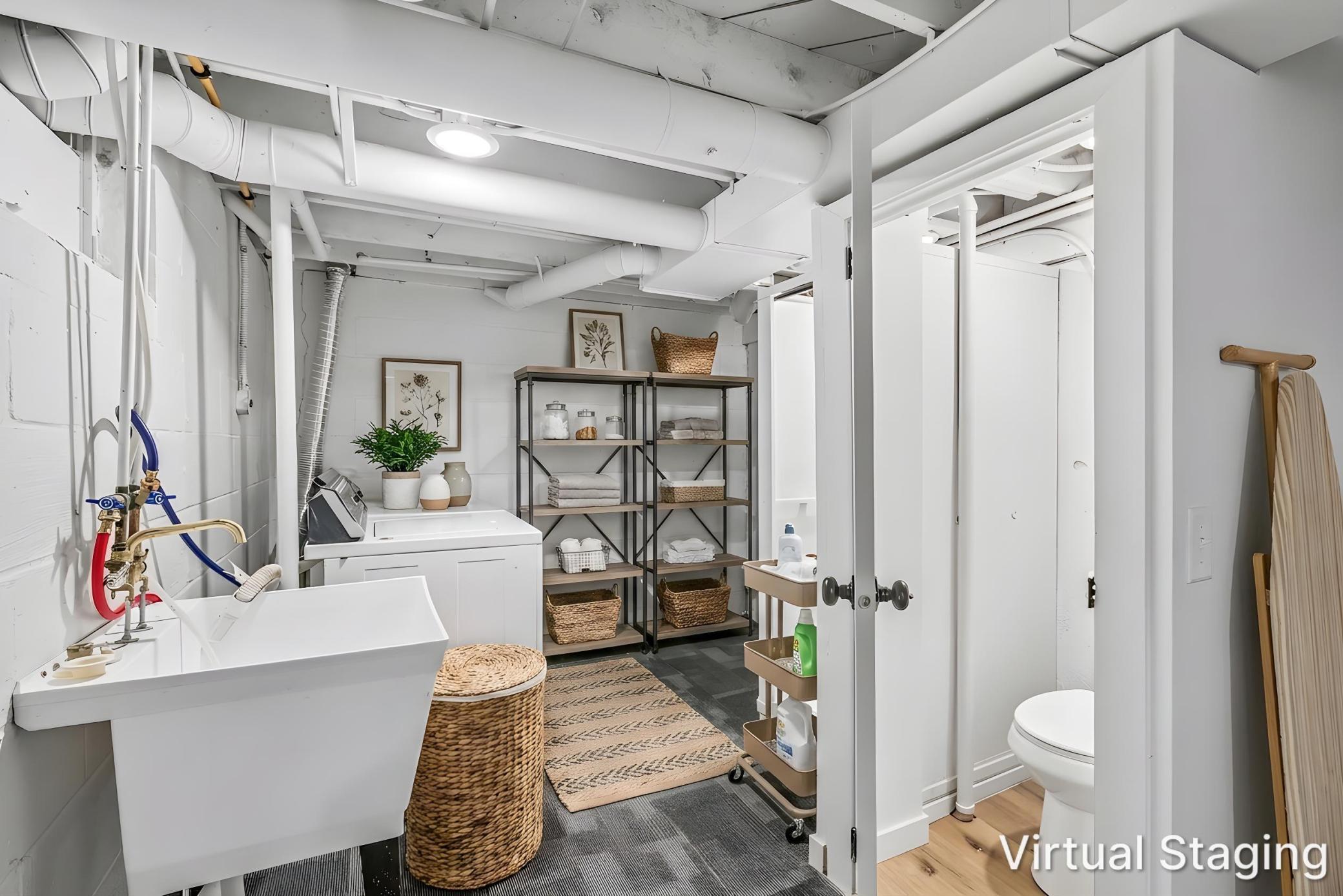 Laundry room/bathroom