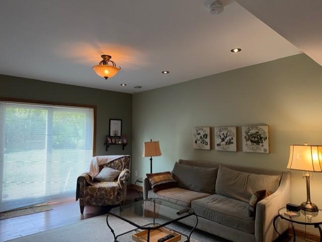 Lower level family room