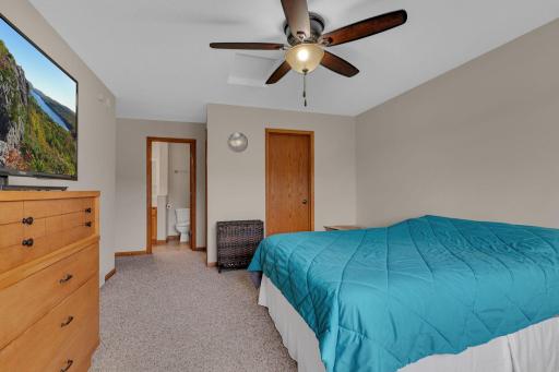 Large Primary Bedroom with Walk In Closet and Walk Through Bath