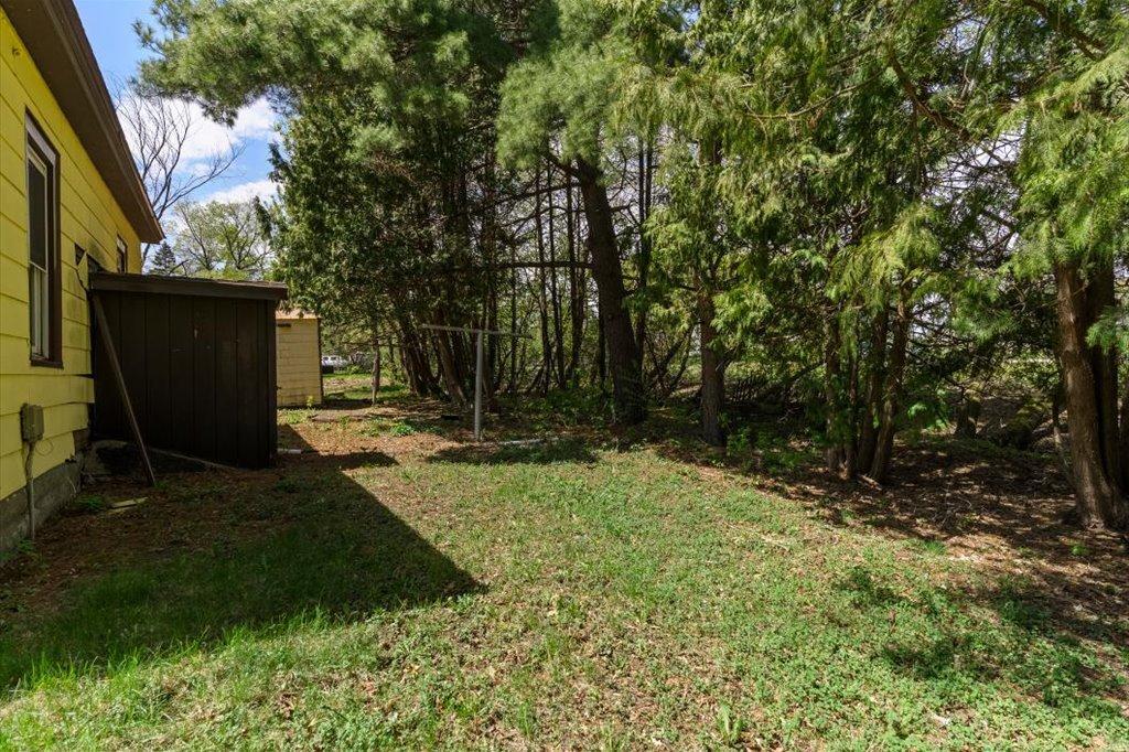 Private back yard