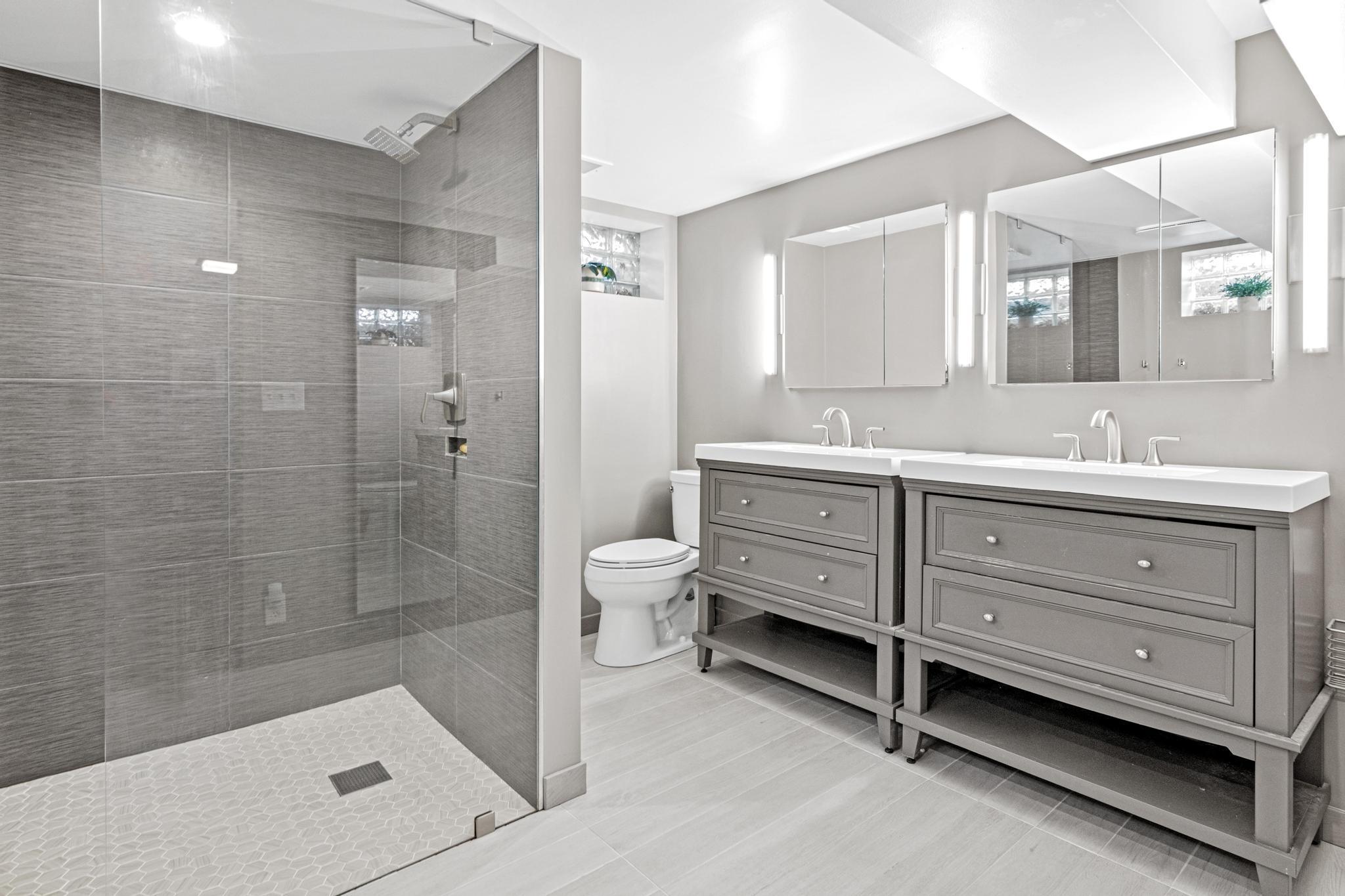 Basement Master Bathroom