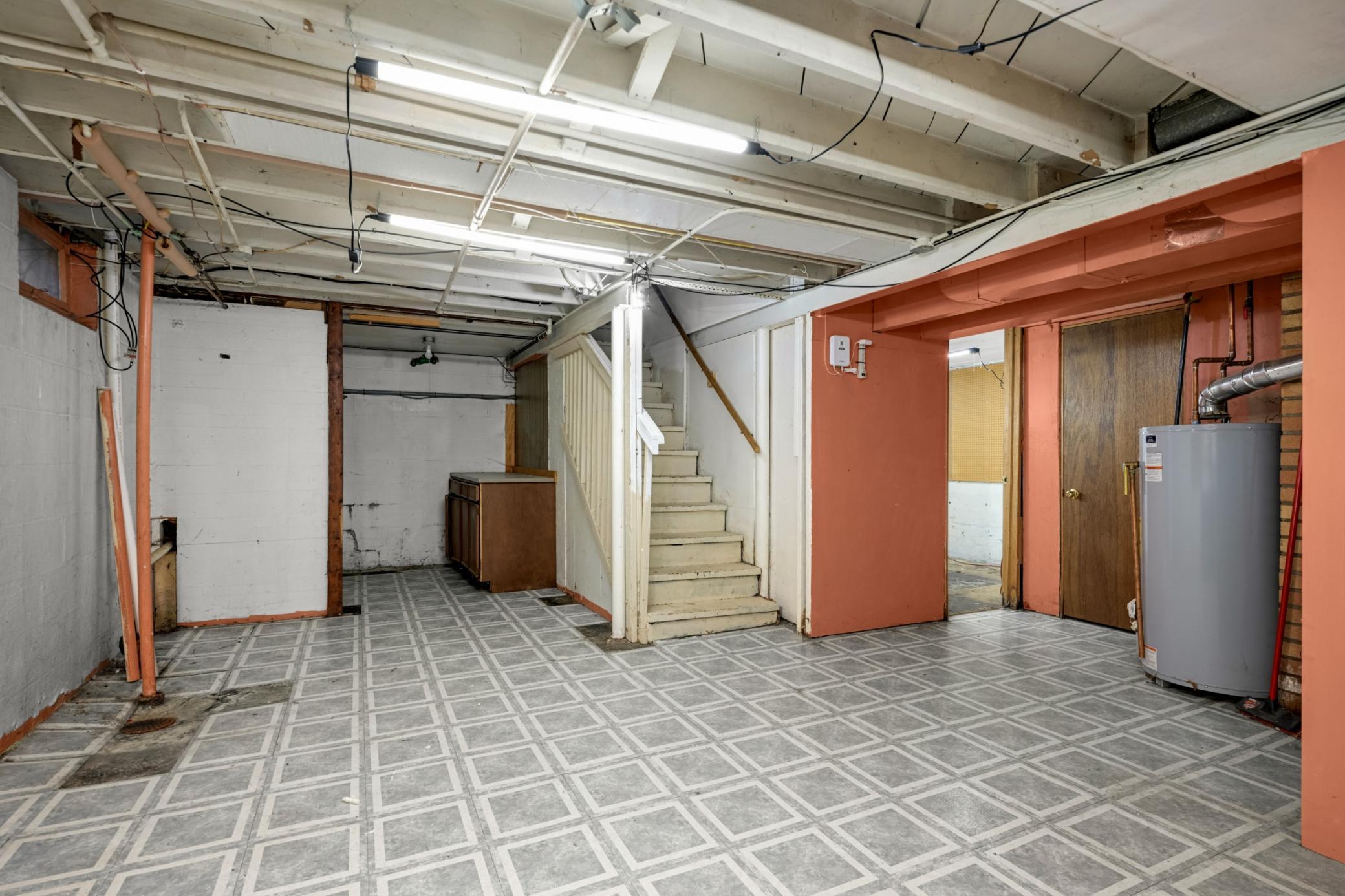 Lower level offers expansion potential