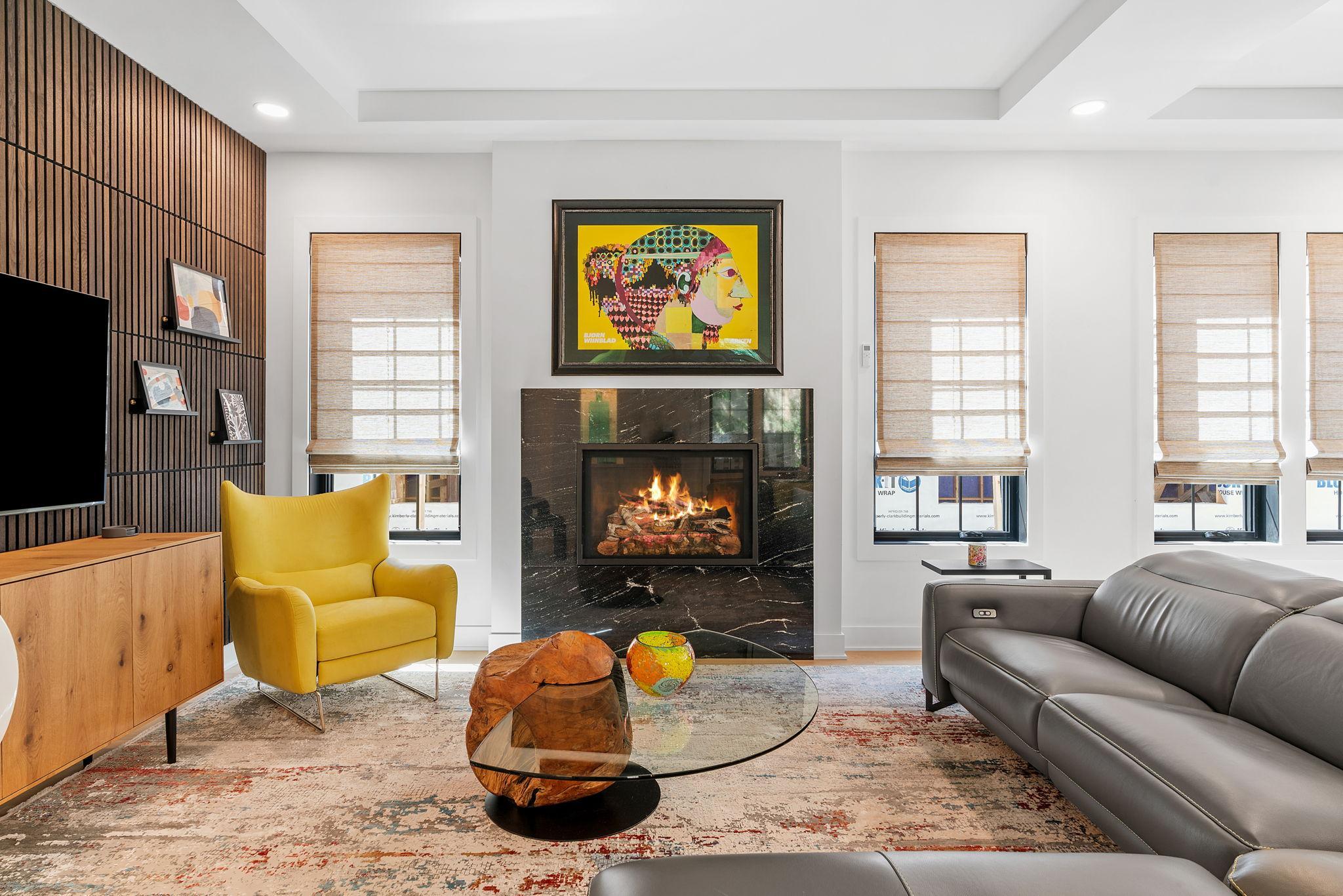 Gas fireplace