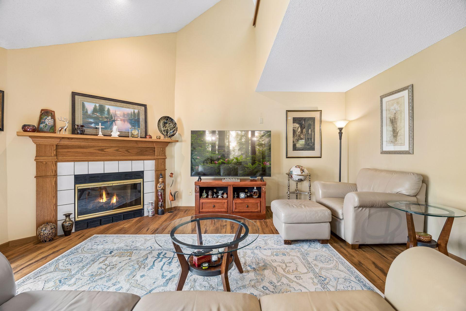 Living Room Vaulted Ceiling