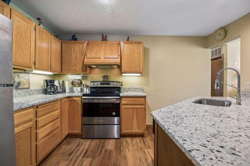 Kitchen with Granite Countertops