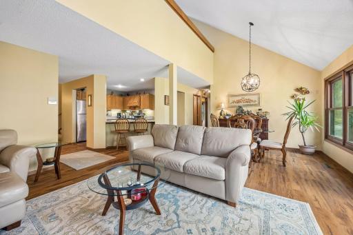 Living Room, Kitchen, Dining