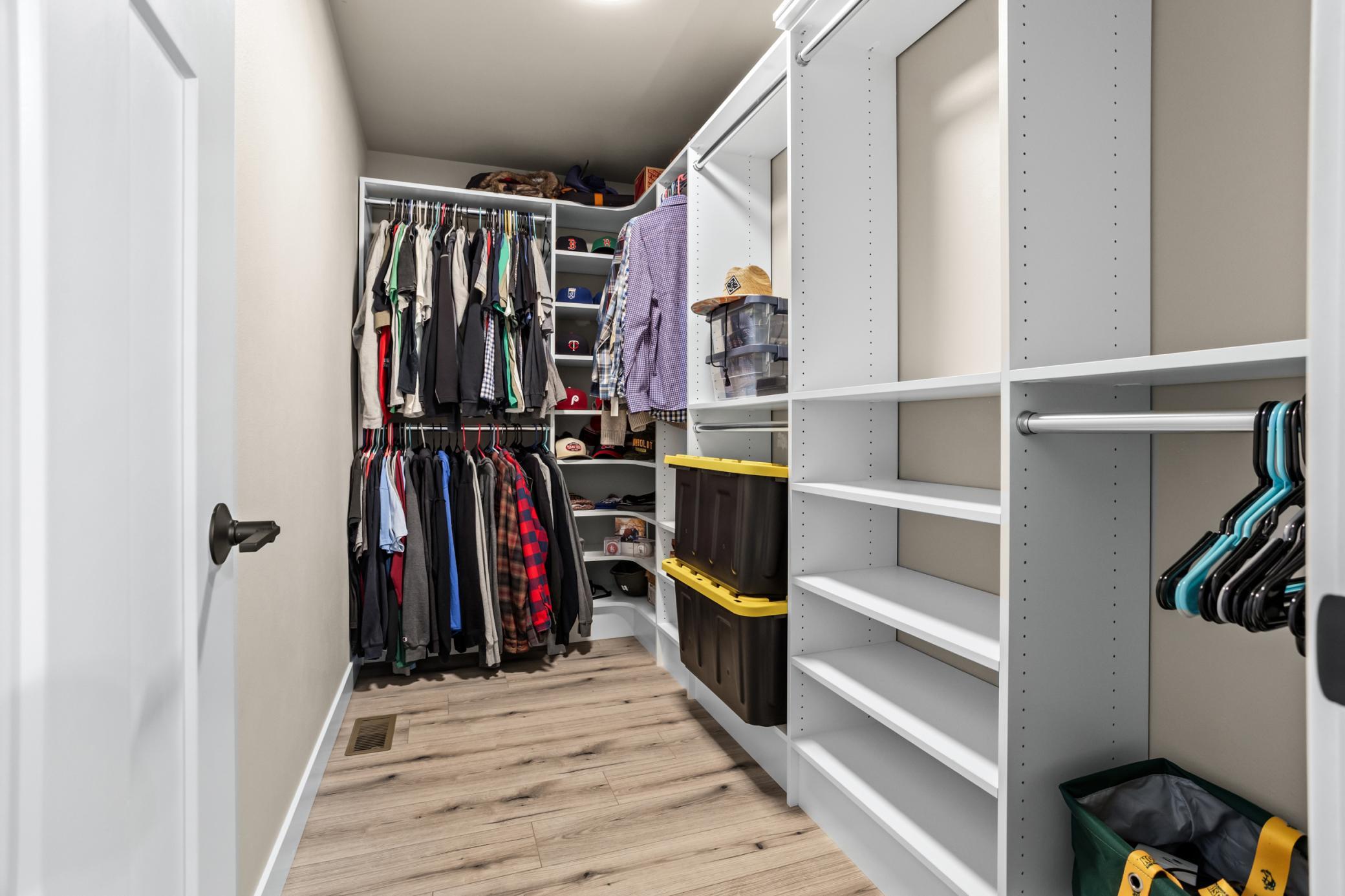 primary closet