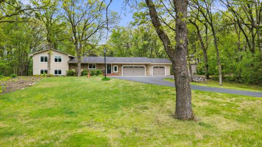 Many mature trees, wooded walking path through property!
