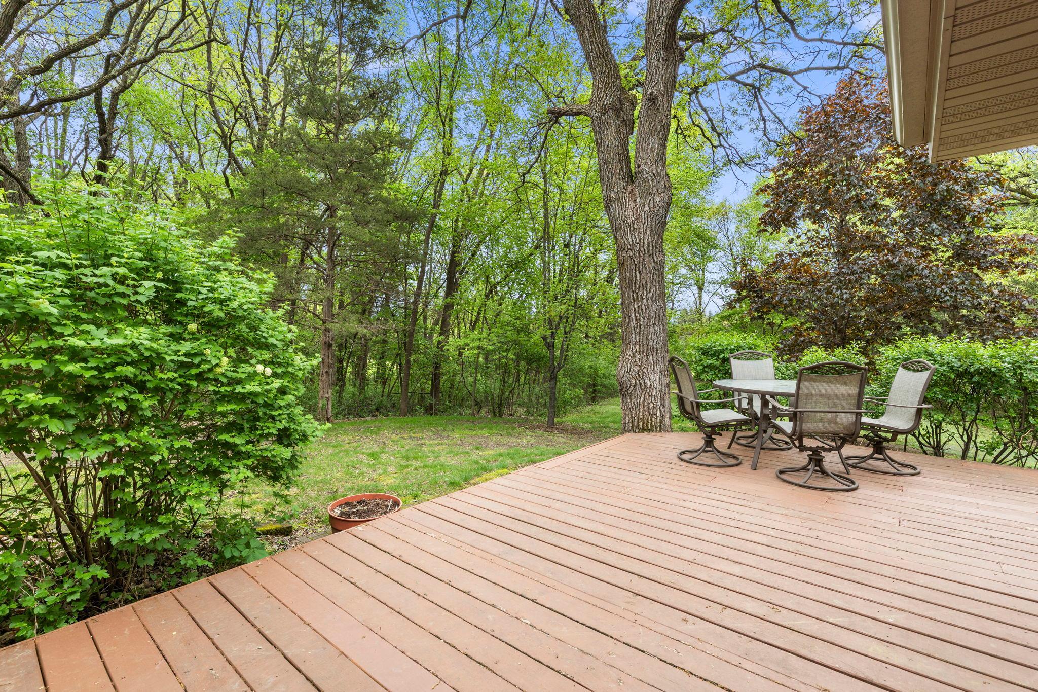 Great back yard deck