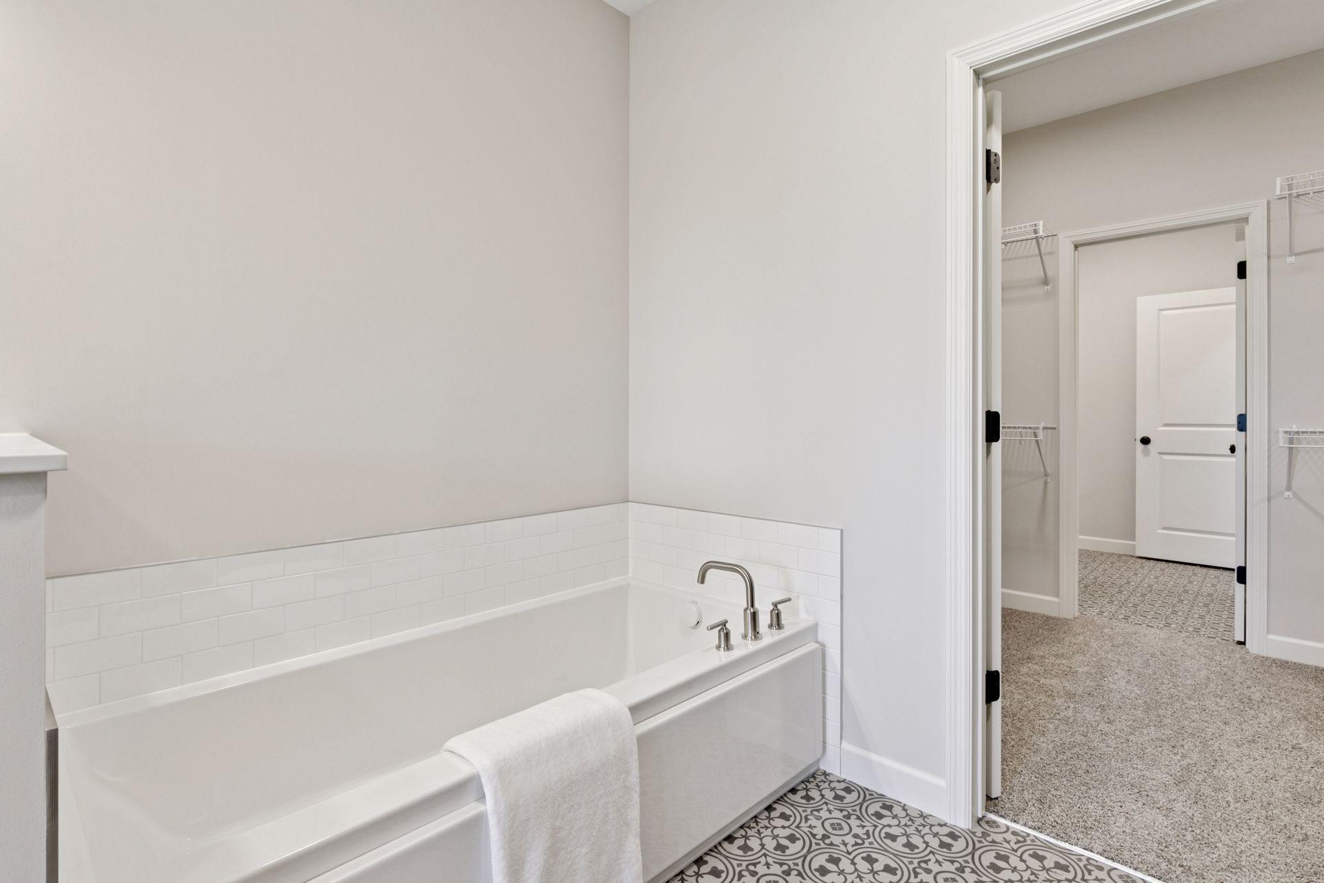Primary Soaking Tub- All Images of a previous Model