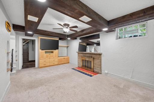 Beautiful beams adding character to the space