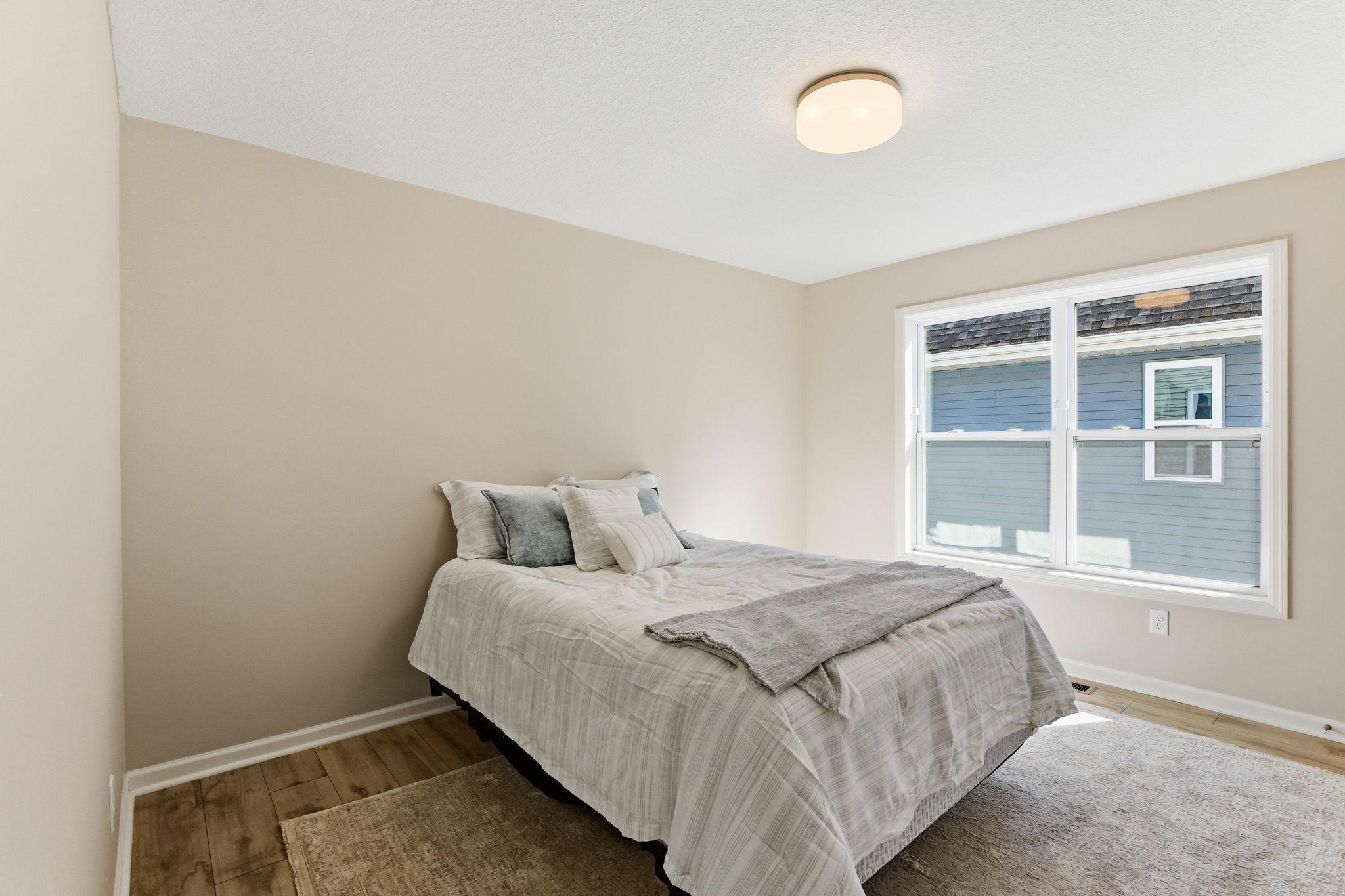 BR2 with large window and closet