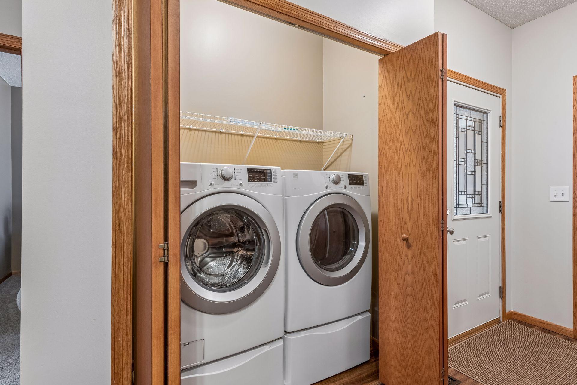 Main floor laundry