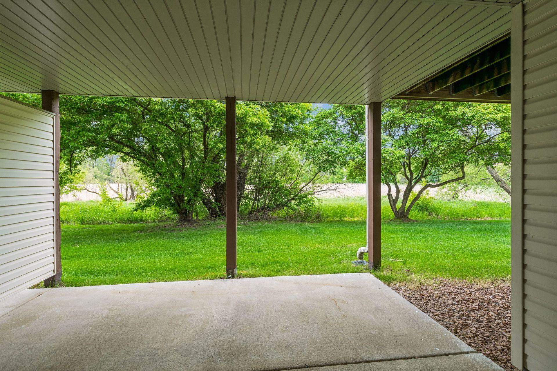 Walkout lower level to patio