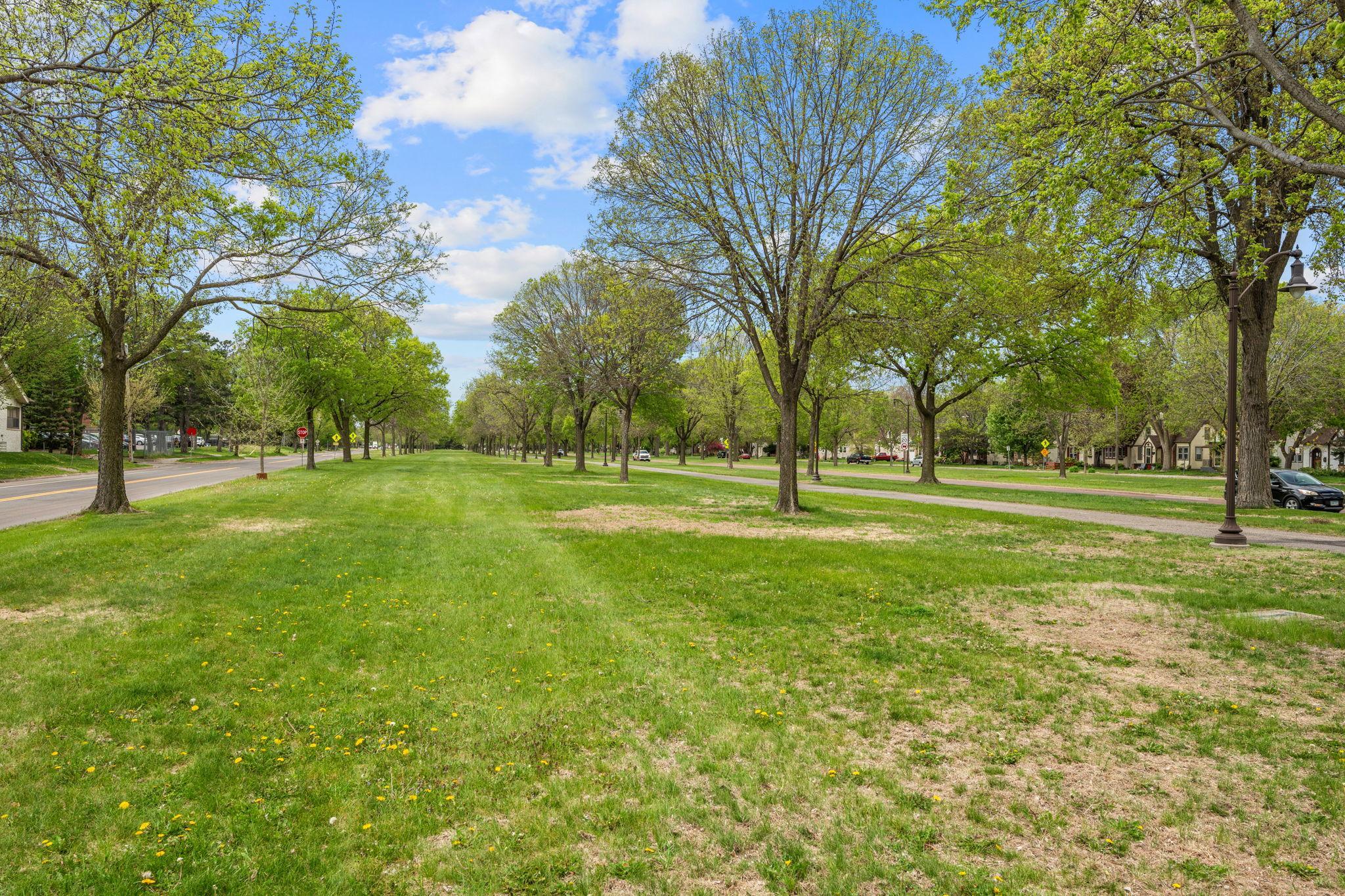 ...in addition to massive open green spaces.