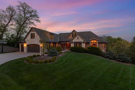 Photo for 6823 Alpine Trail, Eden Prairie, MN 55346 - listing #7073977 Nestled atop a scenic bluff in the exclusive 8-home Edenvale Highlands enclave, this extraordinary custom-built masterpiece offers unmatched privacy, breathtaking panoramic views, and luxurious artisan craftsmanship throughout.