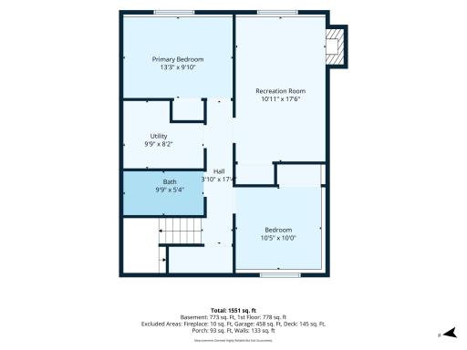 1-Floorplan - All measure measurements by 3rd party- buyer and buyers agent to verify.