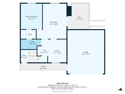 2-Floorplan - All measure measurements by 3rd party- buyer and buyers agent to verify.