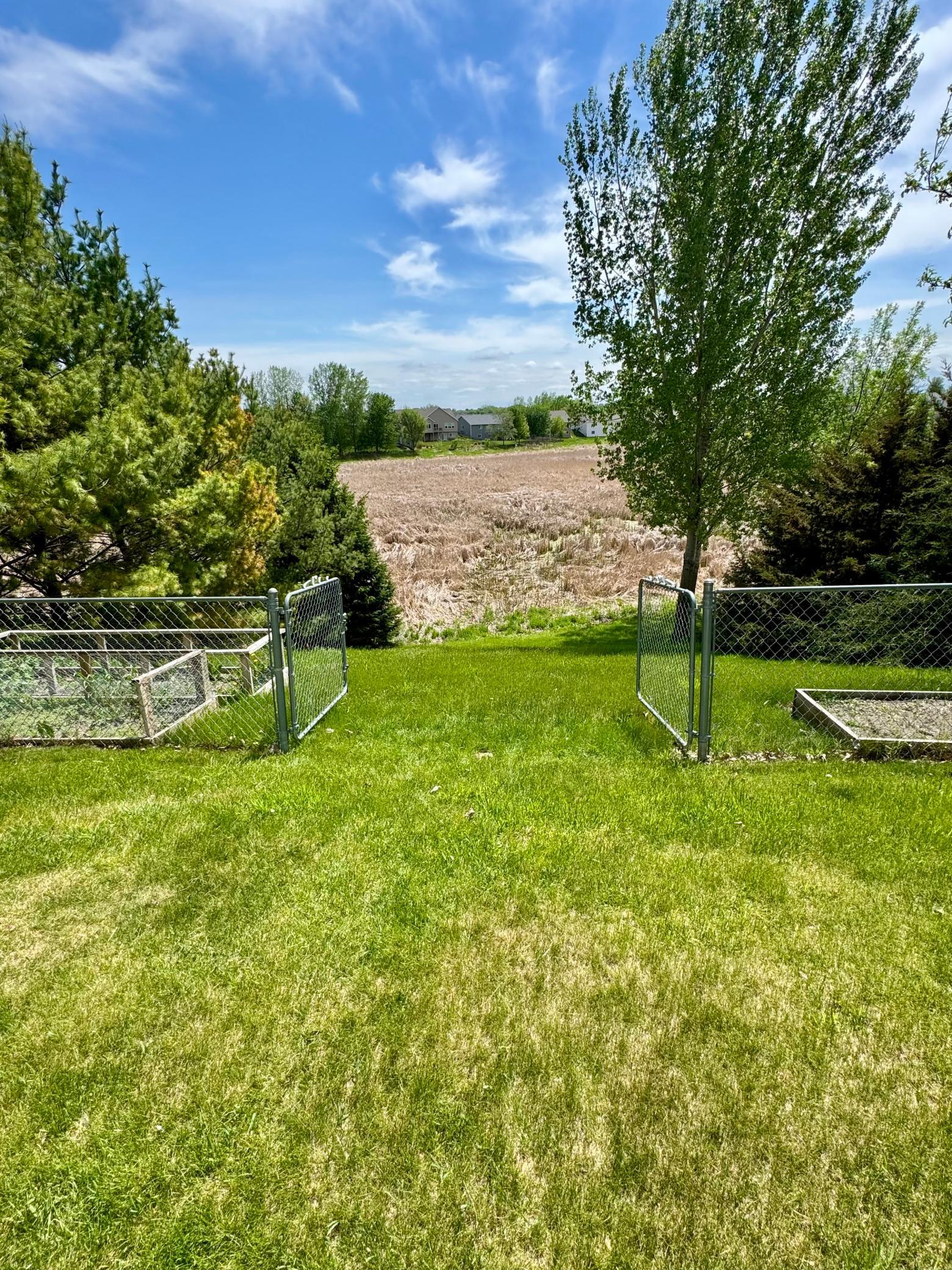 Extended private backyard space