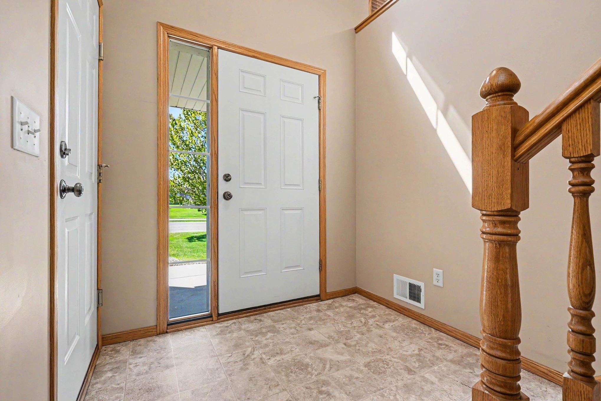 Large Front entry