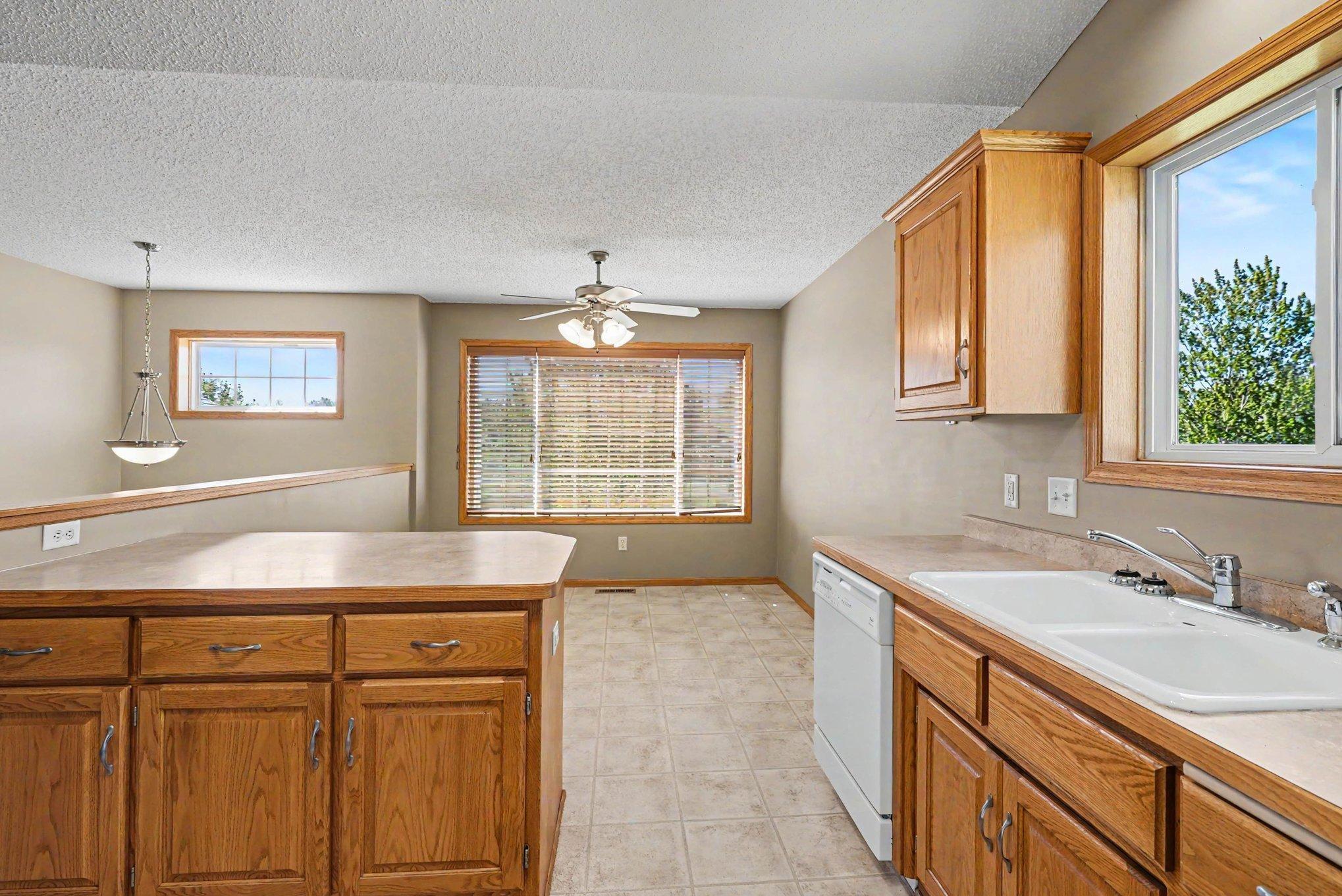Open and Bright dining room