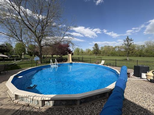 Summertime fun awaits you in the backyard all of this along with the golf course action and catch the wildlife that frequents the golf course.