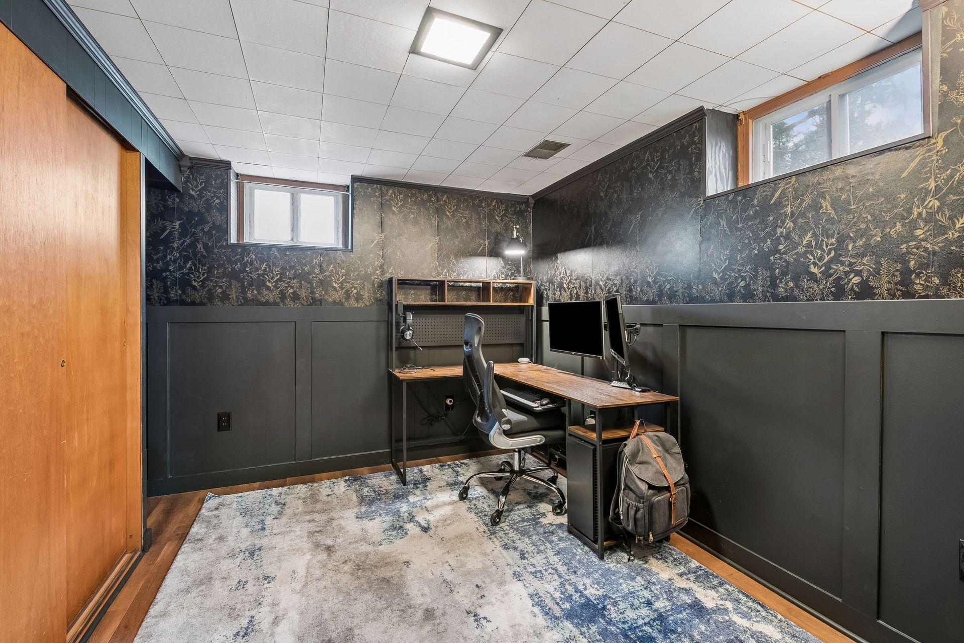 Lower-Level Office