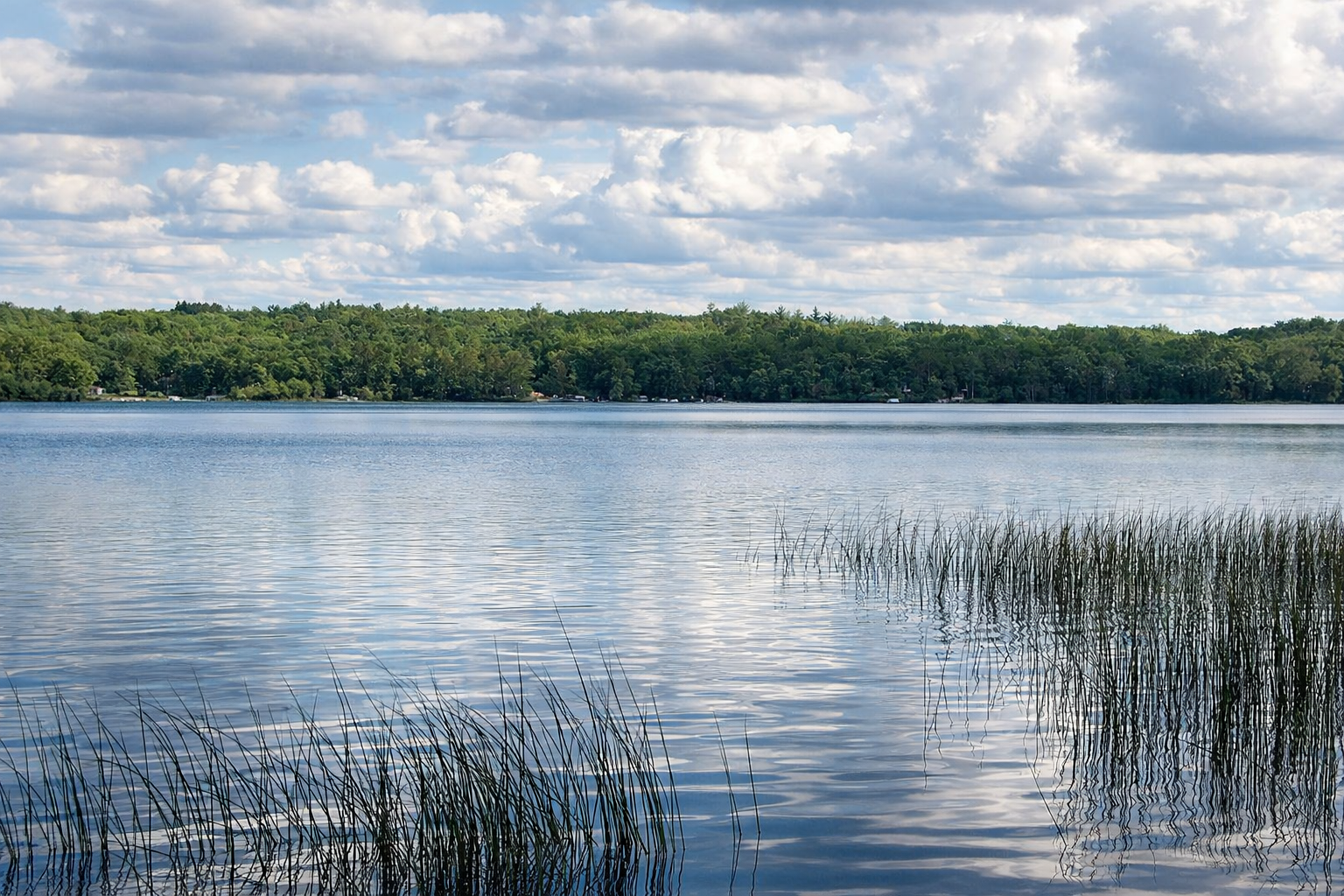View accross the lake