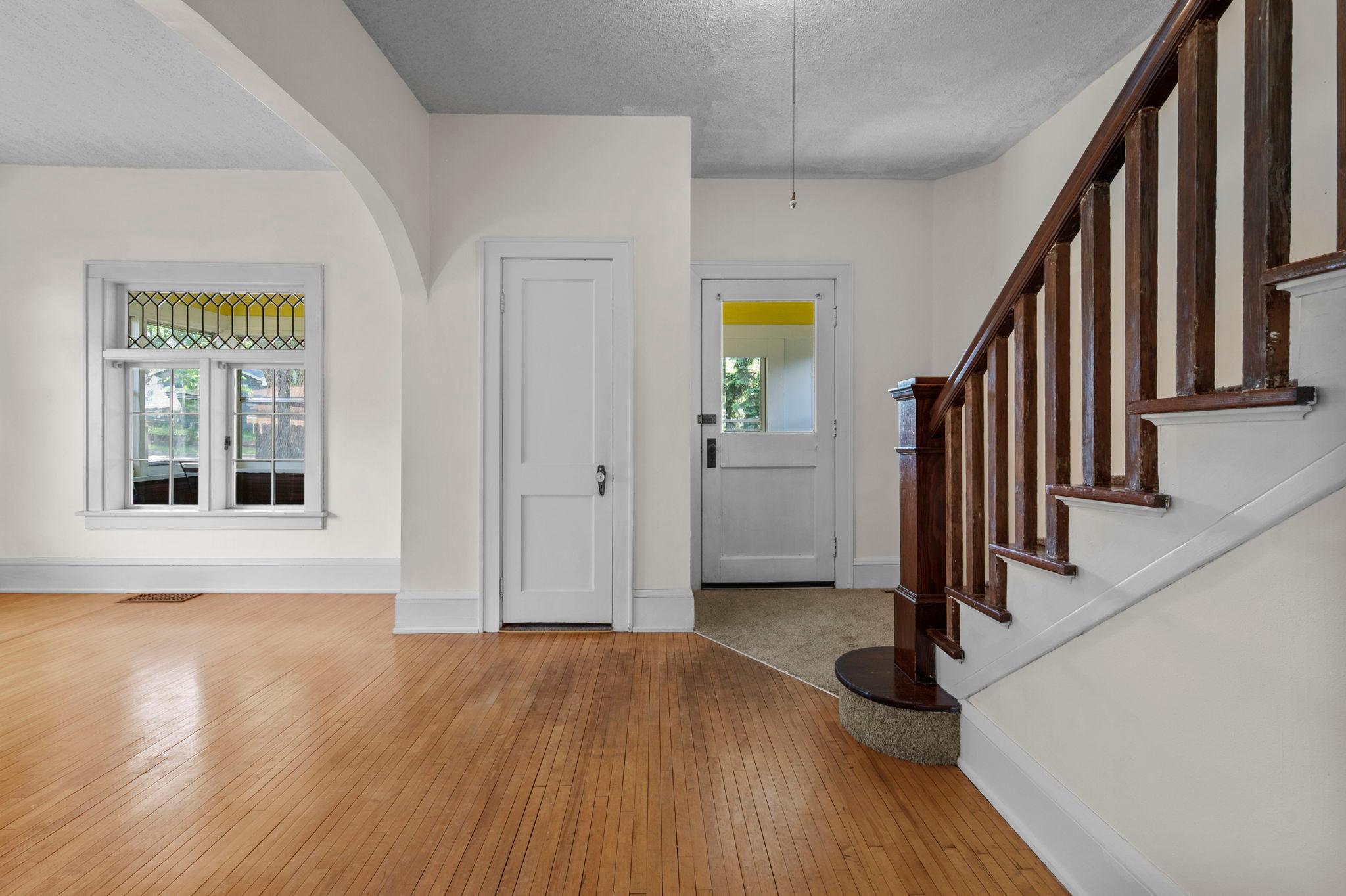 Foyer and Coat Closet