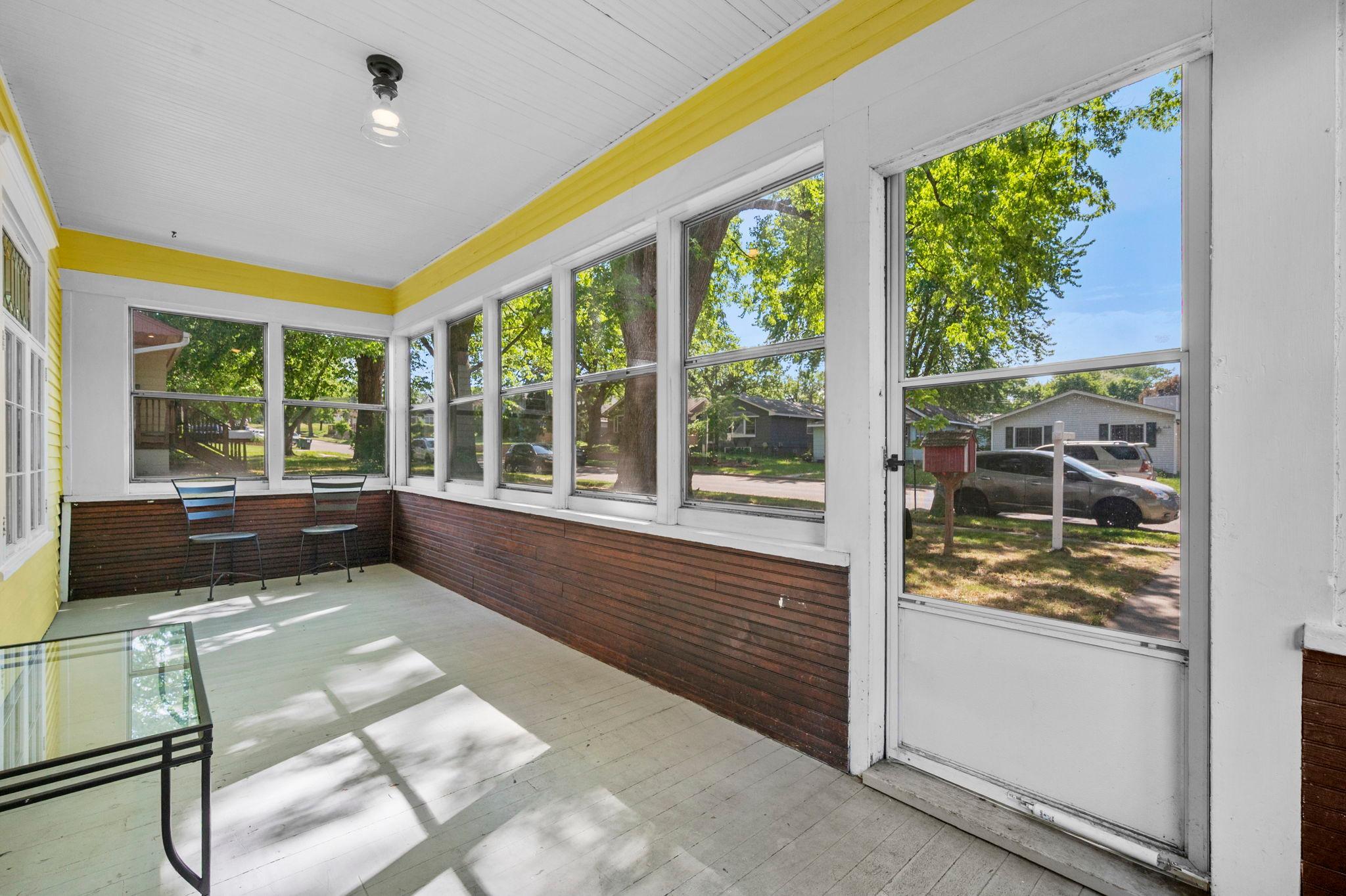 Cheery Front Porch