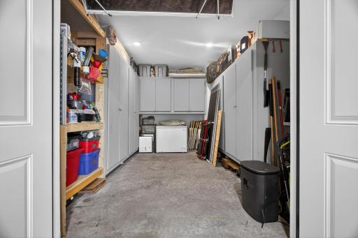 Expansive, secure storage room with secure cabinetry â because every dream home needs a place for everything.