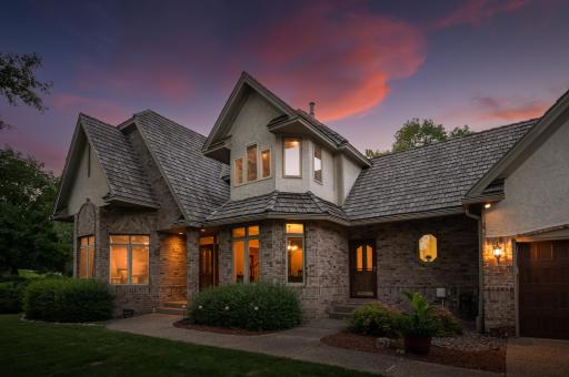 Enjoy all the glass throughout the home that brings in ample lighting throughout the day