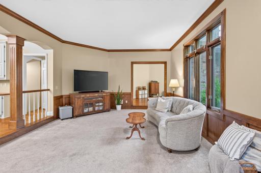 View of family room from Back exterior wall