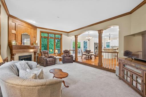 If you love separate spaces but Openness- This is the home for you
