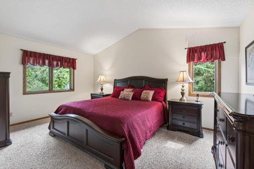 Vaulted owners' suite