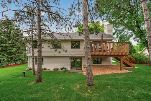 Nicely wooded yard--and room to play