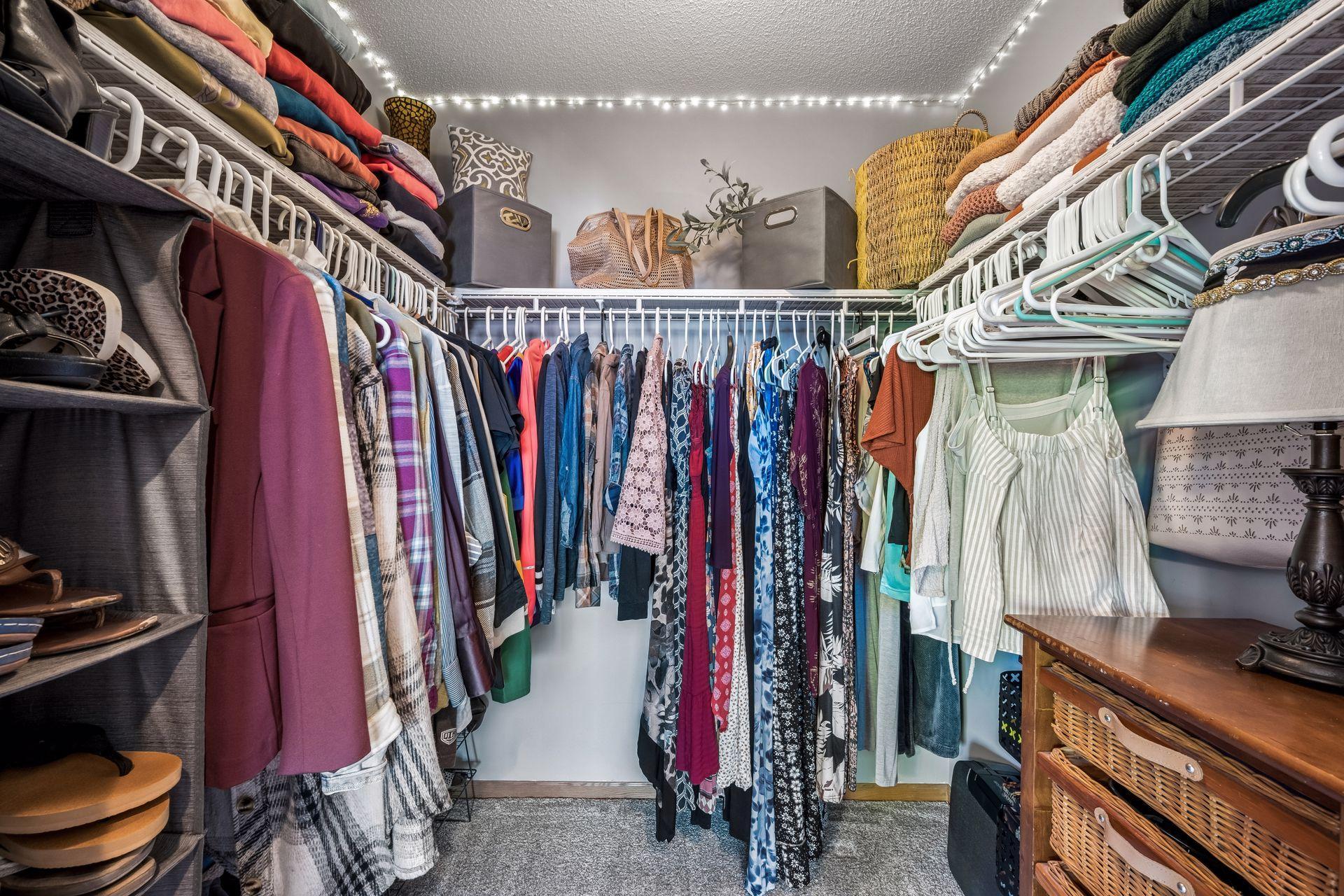 Large walk-in closet