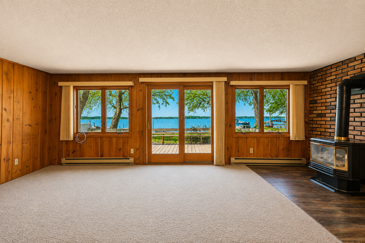 Living Room (digitally added leaves to trees)