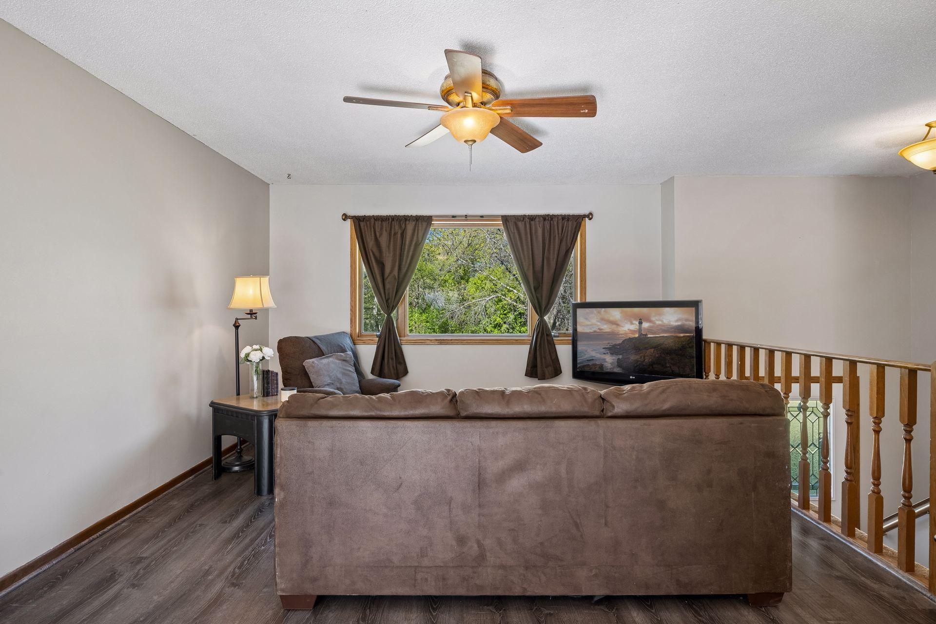 Lots of natural light throughout this level.