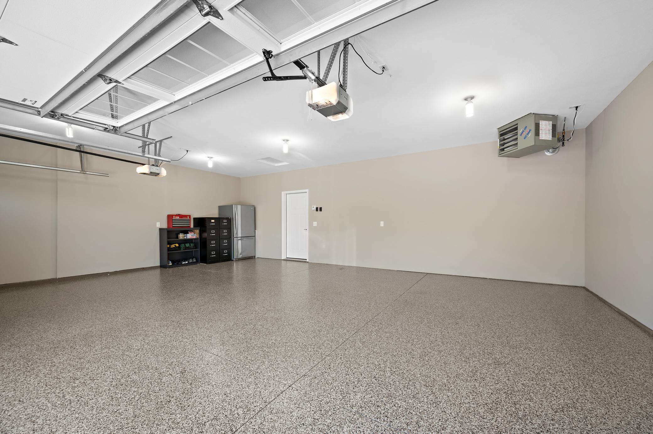 Finished Heated Garage
