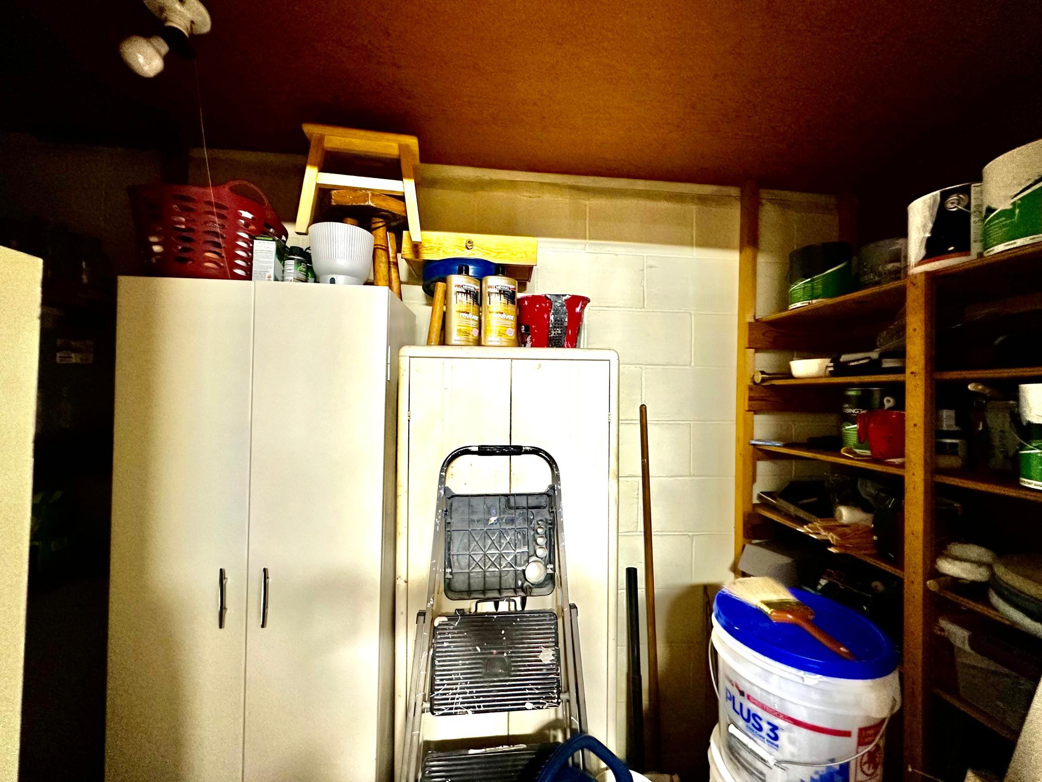 Basement Storage Room